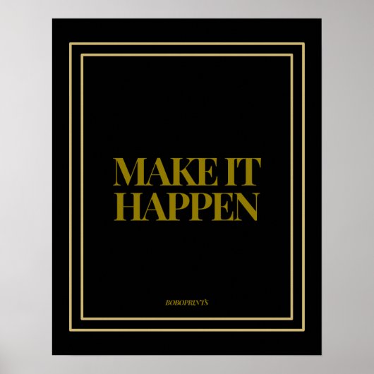 Laat het gebeuren poster (Voorkant)