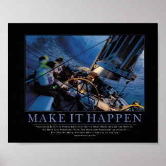 Laat het gebeuren Poster