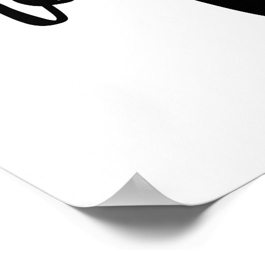 Laat het gebeuren Poster (Hoek)