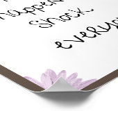 Laat het gebeuren. Schokkend iedereen, Quote Poster (Hoek)