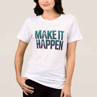 Laat het gebeuren Tri-Blend shirt