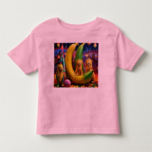 Laat het gebulder los – Draag de Koning der Cartoo Kinder Shirts (Voorkant)