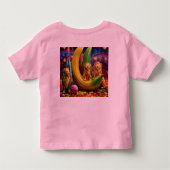 Laat het gebulder los – Draag de Koning der Cartoo Kinder Shirts (Achterkant)