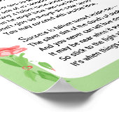 Laat het gedicht niet los poster (Hoek)