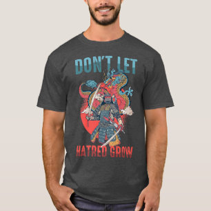 Laat het gehakte dier niet groeien, Anime Ninjas M T-shirt