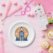 Laat het geloof helder schijnen papieren bordje (Feest)