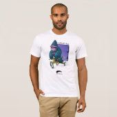 Laat het gewoon Ape Tric toe T-shirt (Voorkant volledig)