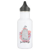 Laat het gewoon gaan Yoga Beer Waterfles (Links)