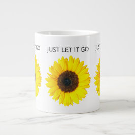 Laat het gewoon los Zonnebloem Grote Koffiekop