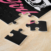 Laat het gezicht je een ockey geven legpuzzel (Zijkant)