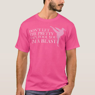 Laat het gezicht je niet voor de gek houden, ik b t-shirt