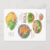 Laat het goede - tijd Briefkaart rollen (Voorkant)