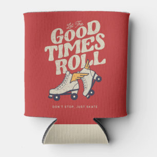LAAT HET GOEDE TIMES ROL 80'S SCHAATS VAN DE RETRO BLIKJESKOELER