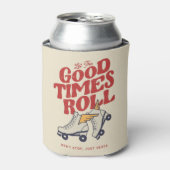 LAAT HET GOEDE TIMES ROL 80'S SCHAATS VAN DE RETRO BLIKJESKOELER (Blikje Voorkant)