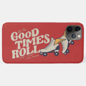 LAAT HET GOEDE TIMES ROL 80'S SCHAATS VAN DE RETRO Case-Mate iPhone CASE (Achterkant (horizontaal))