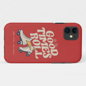 LAAT HET GOEDE TIMES ROL 80'S SCHAATS VAN DE RETRO Case-Mate iPhone CASE (Achterkant (horizontaal))