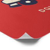 LAAT HET GOEDE TIMES ROL 80'S SCHAATS VAN DE RETRO POSTER (Hoek)