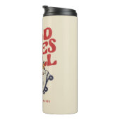 LAAT HET GOEDE TIMES ROL 80'S SCHAATS VAN DE RETRO THERMOSBEKER (Geroteerd rechts)