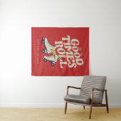 LAAT HET GOEDE TIMES ROL 80'S SCHAATS VAN DE RETRO WANDKLEED (In Situ (horizontaal))