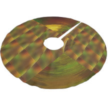 "Laat het goud en het Groene Spel"kerstboomrokken