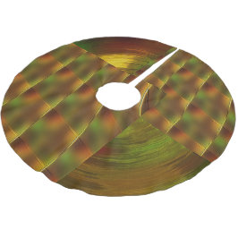 "Laat het goud en het Groene Spel"kerstboomrokken Kerstboom Rok