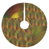 "Laat het goud en het Groene Spel"kerstboomrokken Kerstboom Rok (Voorkant)