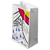 Laat het groeien klein cadeauzakje (Achterkant Gekanteld)