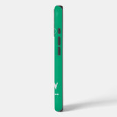 laat het groen sneeuwen Case-Mate iPhone case (Achterkant / Links)