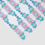 Laat het Happy Snowman sneeuwen Tissuepapier (Detail)