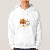 Laat het herfsten hoodie (Voorkant)
