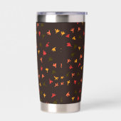 Laat het Herfsten Thermal Tumbler Geïsoleerde Drinkbeker (Links)