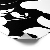 Laat het Inlijsten! - Trendy Floral Art Poster (Hoek)