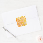 Laat het Kerst sticker sneeuwen (Envelop)