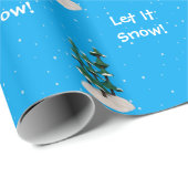 Laat het kerstcadeaupapier voor kerstfeestdagen sn cadeaupapier (Rol Hoek)