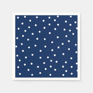 Laat het kerstcadeautje luiers sneeuwen servet