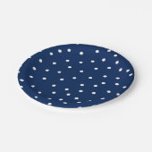 Laat het kerstfeestelijke Borden sneeuwen Papieren Bordje (Gekanteld)