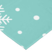 Laat het kerstkalligrafie sneeuwen | Tablecloth Tafelkleed (Gekanteld)