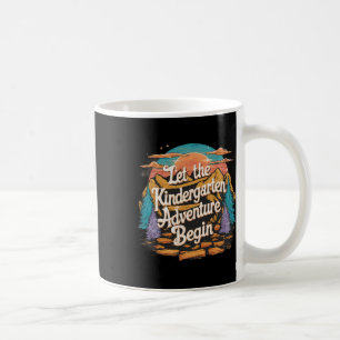 Laat het kleuteravontuur beginnen 1e dag terug koffiemok
