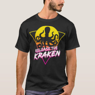 Laat het kraken Funny Octopus Zee mythologisch los T-shirt