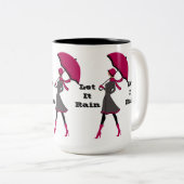 Laat het Lady Two Toned Mok worden (Voorkant rechts)