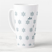 Laat het latente mok sneeuwen (Linkerhoek)