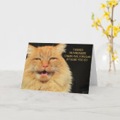 Laat het leeg Binnenin Gekke woordspeling Kaart (Gele Bloem)