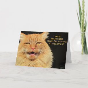 Laat het leeg in Gekke pun Kaart