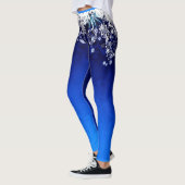Laat het Leggings Sneeuwvlokken Douane Kute Pants  (Links)