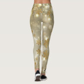 Laat het Leggings Sneeuwvlokken Douane Kute Pants  (Achterkant)