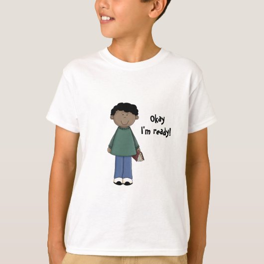 Laat het leren beginnen! t-shirt (Voorkant)