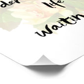 Laat het leven dat we gepland hadden los foto afdruk (Hoek)