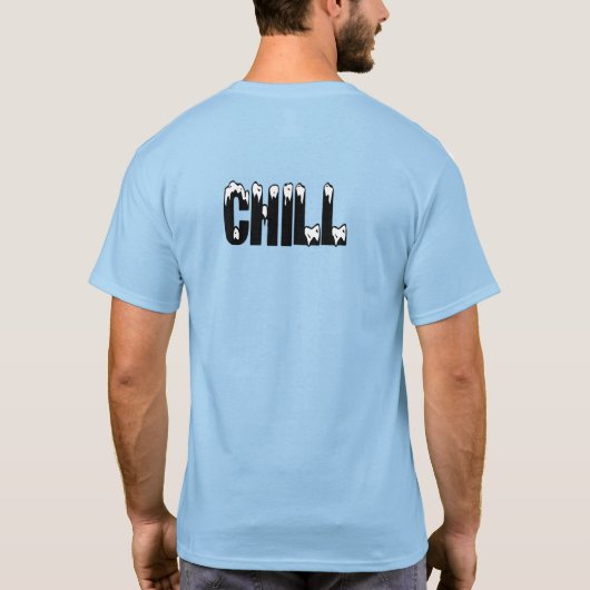 Laat het leven je niet Draag. T-shirt (Achterkant)