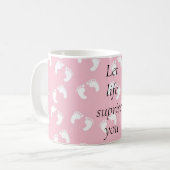 Laat het leven je opvoeden koffiemok (Voorkant links)