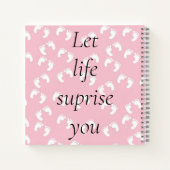 Laat het leven je opvoeden notitieboek (Achterkant)